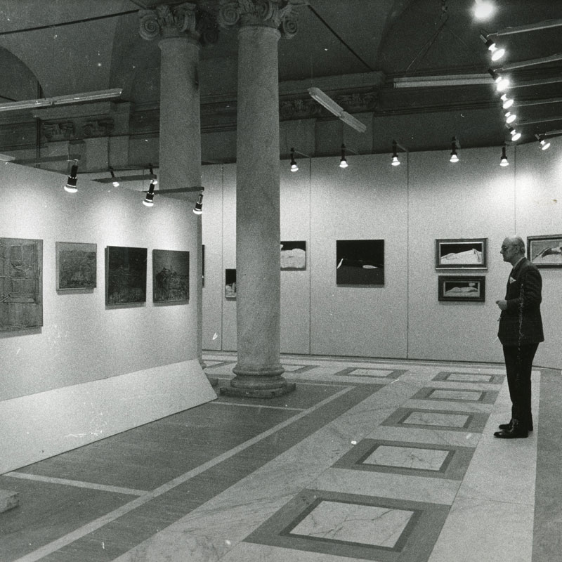 1971, mostra all'Accademia di Carrara | Mattioli