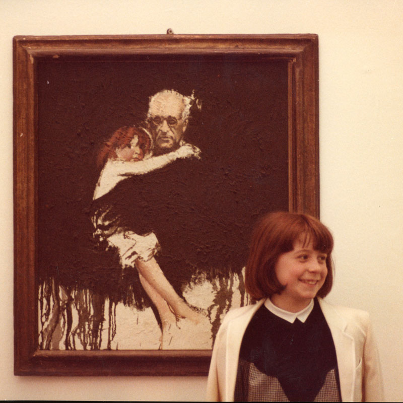 1984, inaugurazione mostra Palazzo Reale | Mattioli